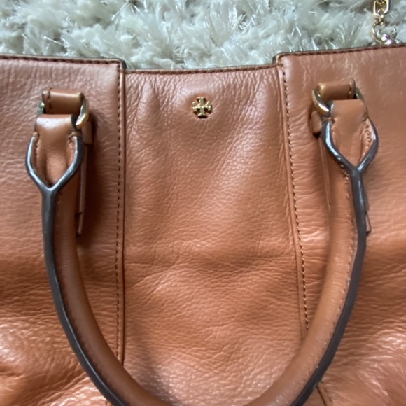 Tory Burch Brown Leather Tote - Picture 4 of 8
